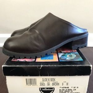 Unlisted Size 9 Brown Mule